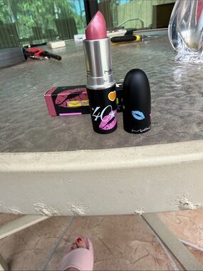 MAC Cosmetics Pink Shimmer Satin Lipstick